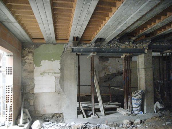 Réunion de 2 maisons