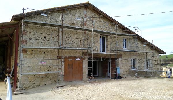 Rejointement pierre